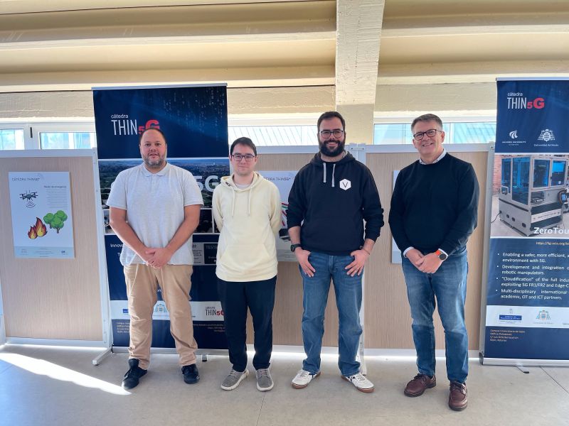 Visita técnica de ITCL e ITC al Laboratorio Abierto 5G 'Martin Cooper'